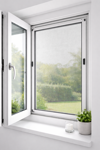 Retractable screen door